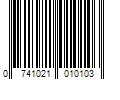 Barcode Image for UPC code 0741021010103