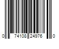 Barcode Image for UPC code 074108249760