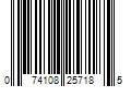 Barcode Image for UPC code 074108257185