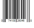 Barcode Image for UPC code 074108260468