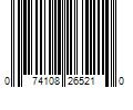 Barcode Image for UPC code 074108265210