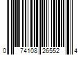 Barcode Image for UPC code 074108265524