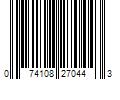 Barcode Image for UPC code 074108270443