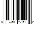 Barcode Image for UPC code 074108271112