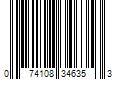 Barcode Image for UPC code 074108346353