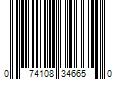 Barcode Image for UPC code 074108346650