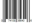 Barcode Image for UPC code 074108356406