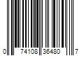 Barcode Image for UPC code 074108364807