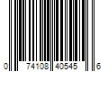 Barcode Image for UPC code 074108405456