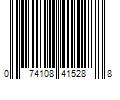 Barcode Image for UPC code 074108415288