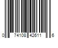 Barcode Image for UPC code 074108426116