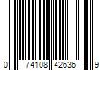 Barcode Image for UPC code 074108426369