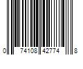 Barcode Image for UPC code 074108427748