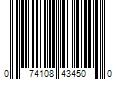 Barcode Image for UPC code 074108434500