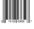 Barcode Image for UPC code 074108436597