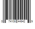 Barcode Image for UPC code 074108449429