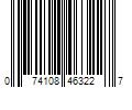 Barcode Image for UPC code 074108463227