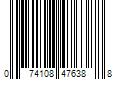 Barcode Image for UPC code 074108476388