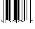 Barcode Image for UPC code 074108479457