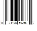 Barcode Image for UPC code 074108502667