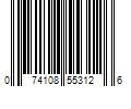 Barcode Image for UPC code 074108553126