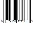 Barcode Image for UPC code 074108772213