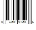 Barcode Image for UPC code 074108935106