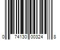 Barcode Image for UPC code 074130003248