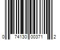 Barcode Image for UPC code 074130003712