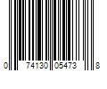 Barcode Image for UPC code 074130054738