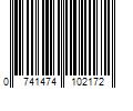 Barcode Image for UPC code 0741474102172