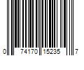 Barcode Image for UPC code 074170152357