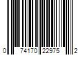 Barcode Image for UPC code 074170229752