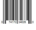 Barcode Image for UPC code 074170346350