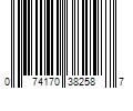 Barcode Image for UPC code 074170382587