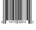 Barcode Image for UPC code 074170428742