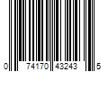 Barcode Image for UPC code 074170432435