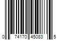 Barcode Image for UPC code 074170450835