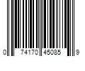 Barcode Image for UPC code 074170450859