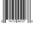 Barcode Image for UPC code 074170451078