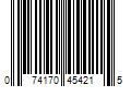 Barcode Image for UPC code 074170454215