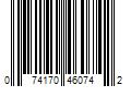 Barcode Image for UPC code 074170460742