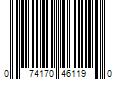 Barcode Image for UPC code 074170461190