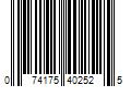 Barcode Image for UPC code 074175402525