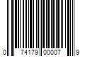 Barcode Image for UPC code 074179000079