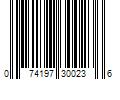 Barcode Image for UPC code 074197300236