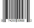 Barcode Image for UPC code 074200005882