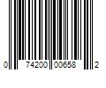 Barcode Image for UPC code 074200006582