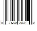 Barcode Image for UPC code 074200008210