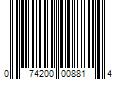 Barcode Image for UPC code 074200008814